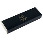 Ручка шариковая Parker Jotter Luxe Bond Street Black GT M, корпус чёрный матовый/ золото, синие чернила (1953202) - Фото 3