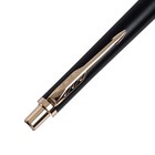 Ручка шариковая Parker Urban Core Muted Black GT M, корпус из латуни, чёрный матовый/ золото, синие чернила (1931576) - Фото 4