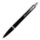 Ручка шариковая Parker Urban Core Muted Black CT M, корпус чёрный/матовый/ хром, синие чернила - Фото 2