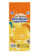 Пастель масляная Calligrata, 12 цветов, в картонной коробке с европодвесом - Фото 4