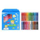 Пастель масляная 24 цвета, в бумажном держателе, в картонной коробке - Фото 1