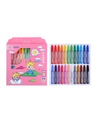 Пастель масляная 24 цвета, в бумажном держателе, в картонной коробке - Фото 2