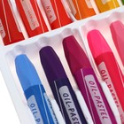 Пастель масляная 24 цвета, в бумажном держателе, в картонной коробке - Фото 6