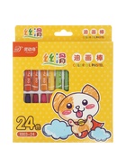 Пастель масляная 24 цвета, в бумажном держателе, в картонной коробке - Фото 10