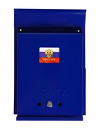 Ящик почтовый с замком, вертикальный, «Почта», синий - Фото 14