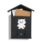 Ящик почтовый с замком, вертикальный, «Почта», серый - Фото 1