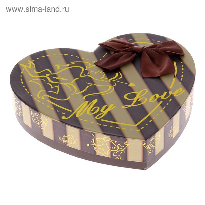 Коробка подарочная для конфет, 20 х 20 х 4 см - Фото 1