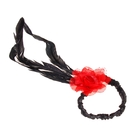 Повязка на голову "Мадам Пион" с перьями, цвета МИКС - Фото 1