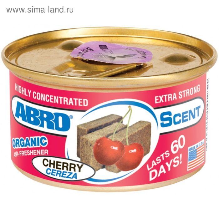 Ароматизатор Abro Organic «Вишня» - Фото 1