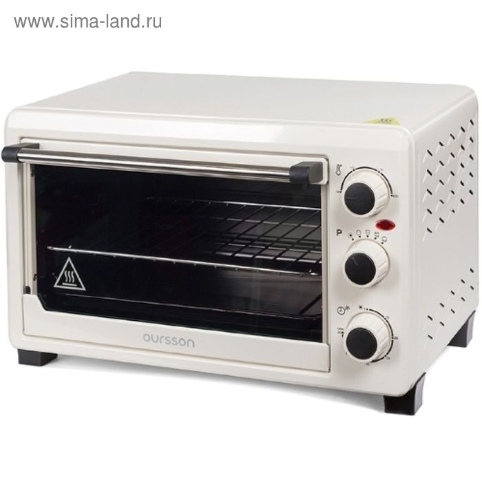 Мини-печь Oursson MO2305/IV, 1500 Вт, 23 л, 4 режима, регулировка температуры, белая - Фото 1