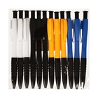 Ручка шариковая Calligrata «Офис-стиль», автоматическая, синий стержень, узел 0.5 мм, резиновый упор, МИКС 115600 - фото 8254883