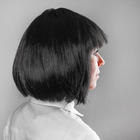 Карнавальный парик «Каре», обхват головы 56-58 см, цвет чёрный, 100 г - Фото 2