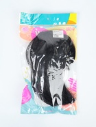 Карнавальный парик «Каре», обхват головы 56-58 см, цвет чёрный, 100 г - Фото 5