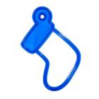 Форма для печенья новогодняя «Рождественский носок», вырубка, штамп, пластик, 9×8 см, синяя - Фото 2