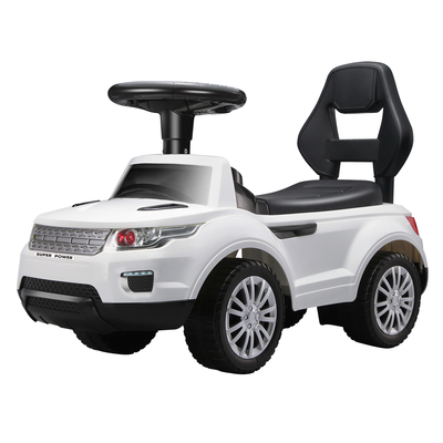 Толокар «Ровер», световые и звуковые эффекты, цвет белый