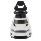 Толокар «Ровер», световые и звуковые эффекты, цвет белый - Фото 3