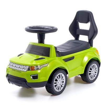 Толокар «Гонка», световые и звуковые эффекты, цвет зеленый