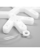 Светодиодная фигура «Снежинка» 30 см, пластик, 220 В, свечение мульти (RG/RB) - Фото 7