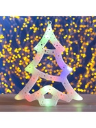 Светодиодная фигура «Ёлка» 25×32 см, пластик, 220 В, свечение мульти (RG/RB) - Фото 4