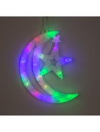 Светодиодная фигура «Месяц» 20×30 см, пластик, 220 В, свечение мульти (RG/RB) - Фото 4