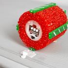 Игрушка световая "Подарок" (батарейки в комплекте) 7х8.5 см, 1 LED, RGB, КРАСНЫЙ - Фото 5