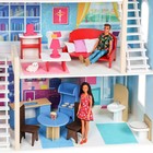 Кукольный домик «Вдохновение», (16 предметов мебели, 2 лестницы) - Фото 9