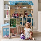 Кукольный домик «Лира», (28 предметов мебели, 2 лестницы, гараж) - Фото 2