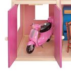 Большой дом для кукол «Мечта» (28 предметов мебели, лифт, лестница, гараж, балкон, качели) - Фото 8