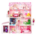 Деревянный дом для кукол «Нежность», (28 предметов мебели, 2 лестницы, гараж) - Фото 12