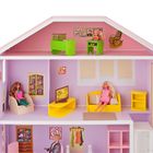 Домик кукольный деревянный Paremo «Фантазия», четырёхэтажный, с мебелью, с гаражом, со светом и звуком - Фото 7