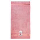 Комплект махровых полотенец LITTLE PUPPY 50x90, 70х140 см, цвет брусничный, хлопок - Фото 5