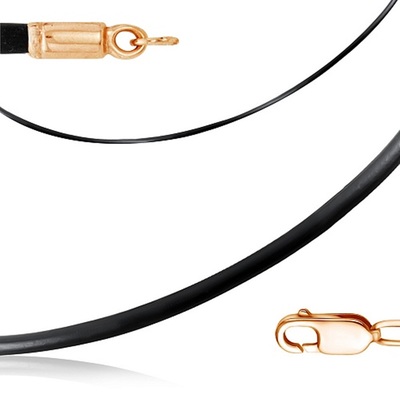 Шнур позолота, 45см