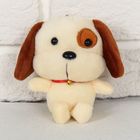 Мягкая игрушка-брелок "Собака с колокольчиком" МИКС 12 см Z007 - Фото 3
