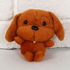 Мягкая игрушка-брелок "Собака с колокольчиком" МИКС 12 см Z007 - Фото 4
