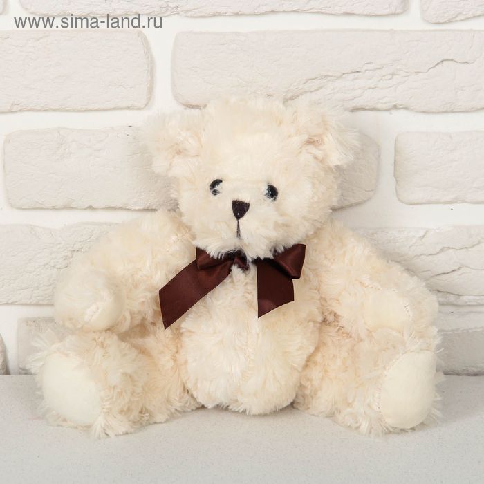 Мягкая игрушка "Медведь с бантом", МИКС - Фото 1