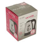 Чайник электрический Viconte VC-3258, 2 л, 2000 Вт, серебристый - Фото 6