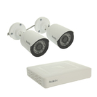 Комплект видеонаблюдения Falcon Eye FE-104MHD KIT Light, AHD, 1 Мп, 2 уличные камеры - Фото 1