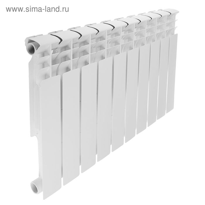 Радиатор биметаллический REMSAN Professional, 500х80 мм, 10 секций - Фото 1