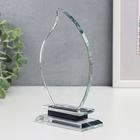 Фигурка стекло «Стела наградная. Лист», 15×9.3×4 см - Фото 3