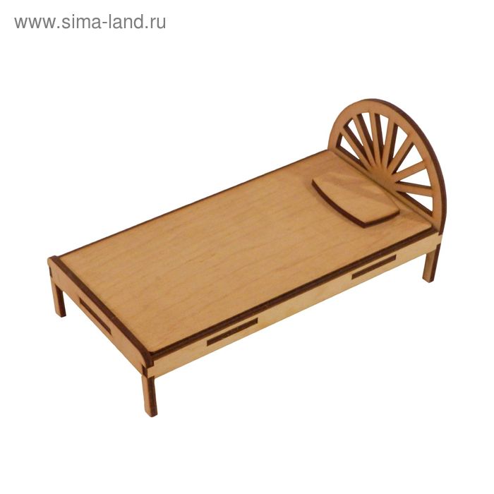 Деревянная заготовка "Кровать" - Фото 1