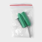 Полка для ванной Доляна, угловая, 3-ярусная, 23×23×54 см, хромированная - Фото 7