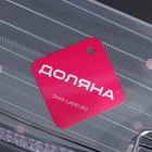 Полка для ванной Доляна, 2-х ярусная, 30×13×37 см, хромированная - Фото 8