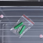 Полка для ванной Доляна, 2-х ярусная, 30×13×37 см, хромированная - Фото 4