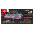 Клавиатура Xtrike Me KB-601, игровая, проводная, подсветка, 114 клавиш, USB, чёрная - Фото 6