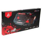 Клавиатура Xtrike Me GK-901, игровая, проводная, мембранная, подсветка, USB, черная - Фото 5