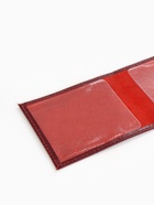 Обложка на удостоверение, 10.5 см, гладкая, бордовая - Фото 3