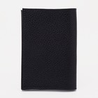 Обложка для паспорта, флотер, 9.5×0.5×13.5, см, чёрная - Фото 2
