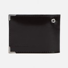 Обложка для удостоверения, с окошком, из натуральной кожи, коричневая - Фото 2