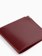 Обложка для удостоверения с окошком, бордовая - Фото 3