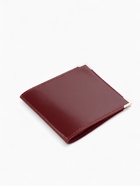 Обложка для удостоверения с окошком, бордовая - Фото 4